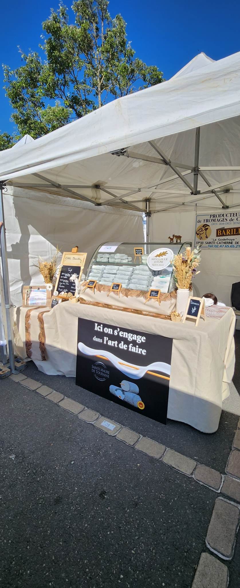 EARL Bariller à La Foire aux Fromages de Sainte-Maure-de-Touraine 2025